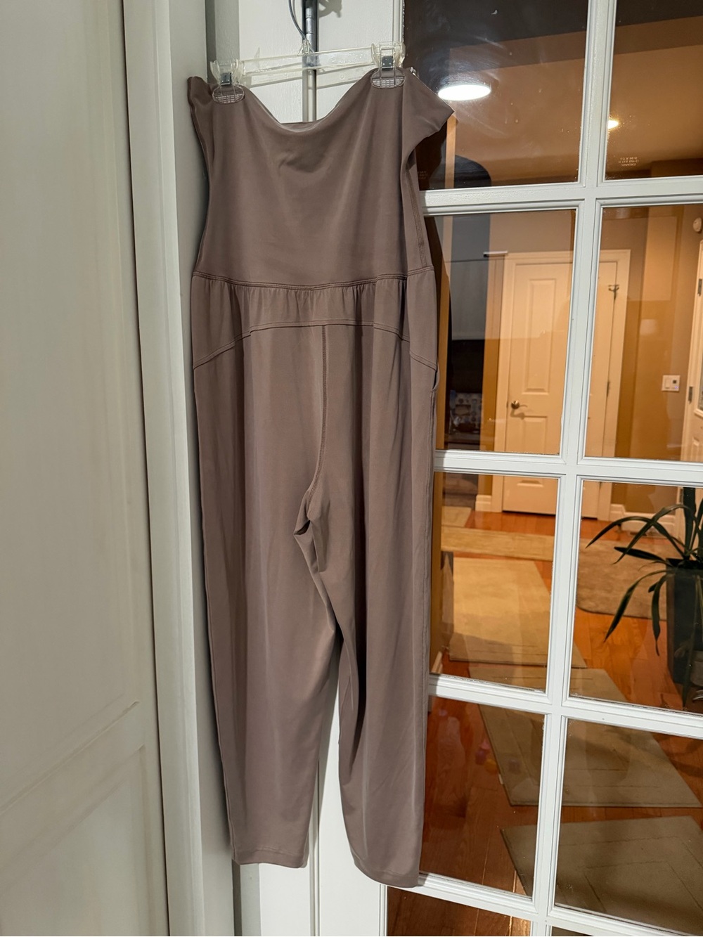 Lululemon Cupro Foldover Yoga Pants - Taupetastic - Size 8